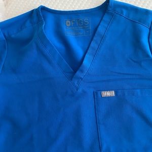 Royal blue figs Catarina top